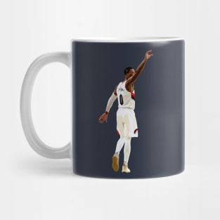 Damian Lillard Bye Bye OKC Mug